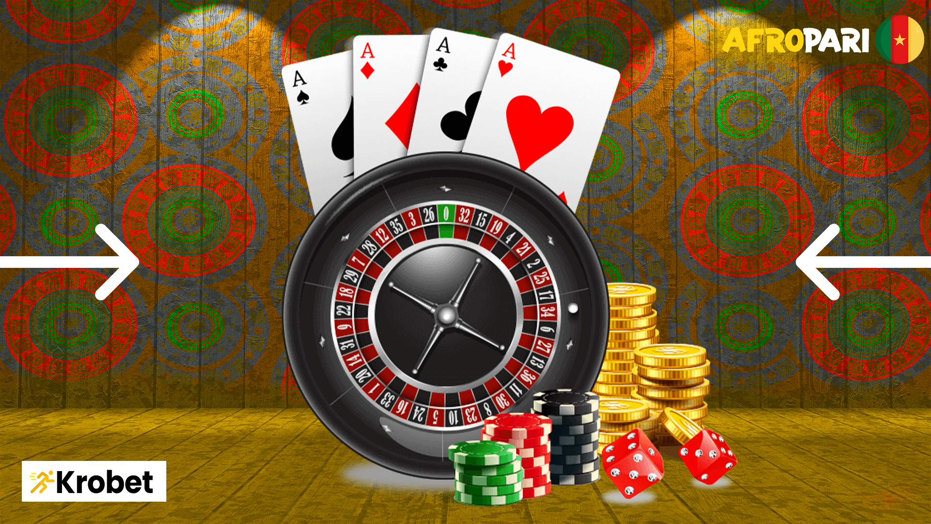 Afropari Cameroun casino - les jeux de casino disponibles sur le bookmaker