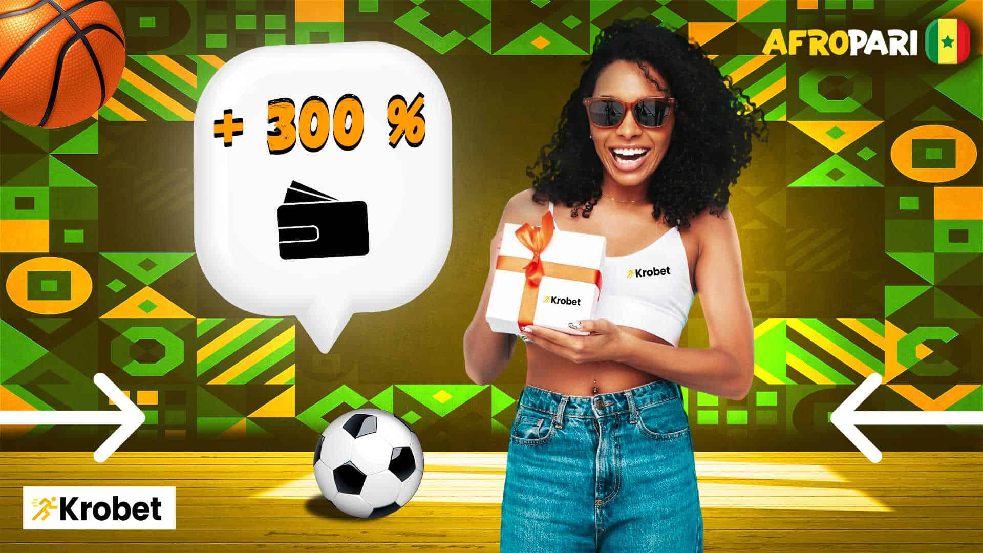 Bonus de bienvenue Afropari Sénégal