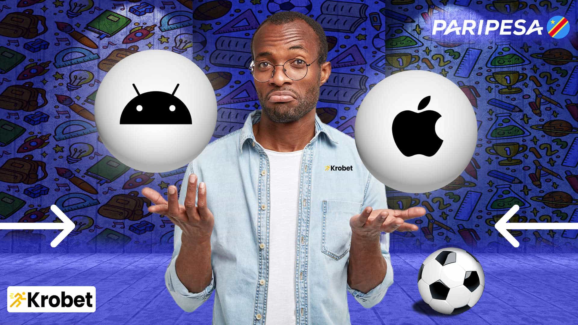 Comment télécharger Paripesa Congo apk sur Android et iOS iPhone