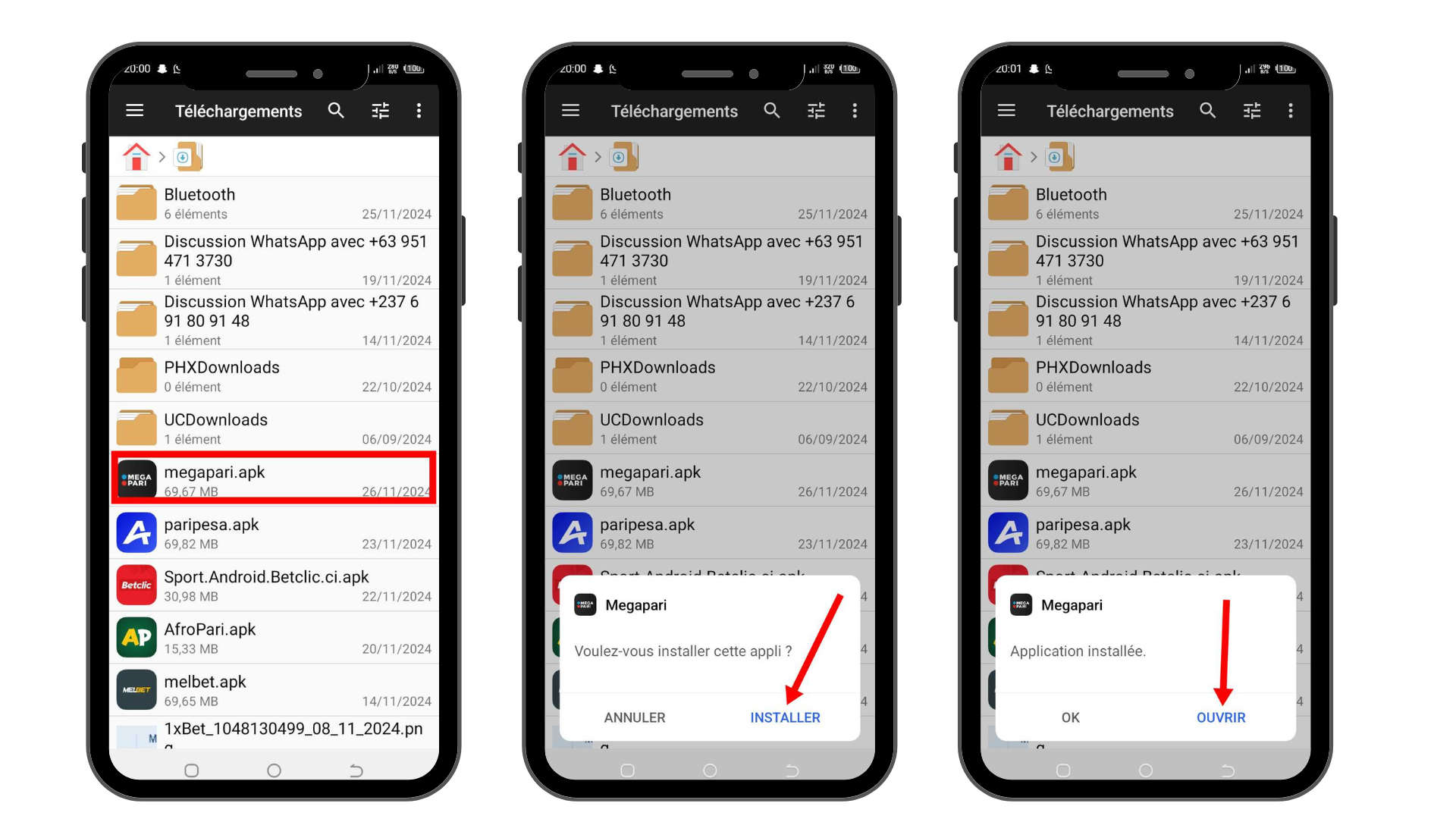 Comment télécharger Megapari Cameroun Apk sur Android