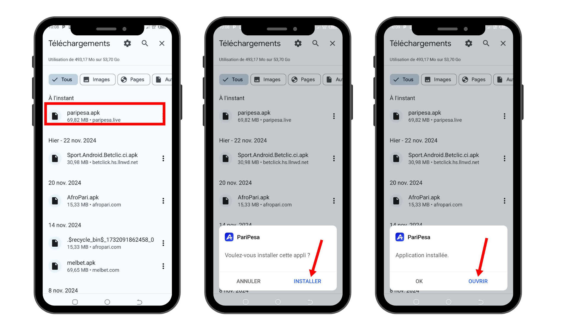Comment télécharger Paripesa RDC APK sur Android