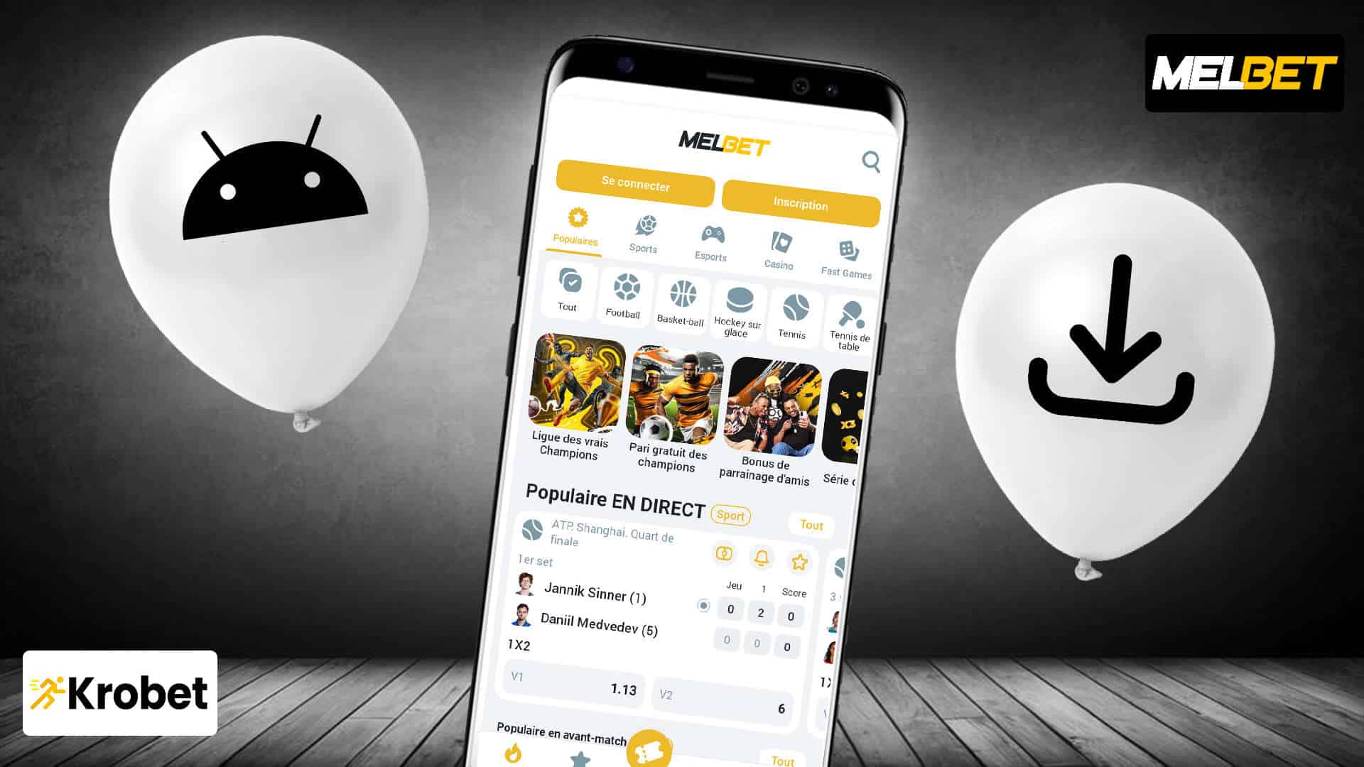 Télécharger Melbet APK pour Android
