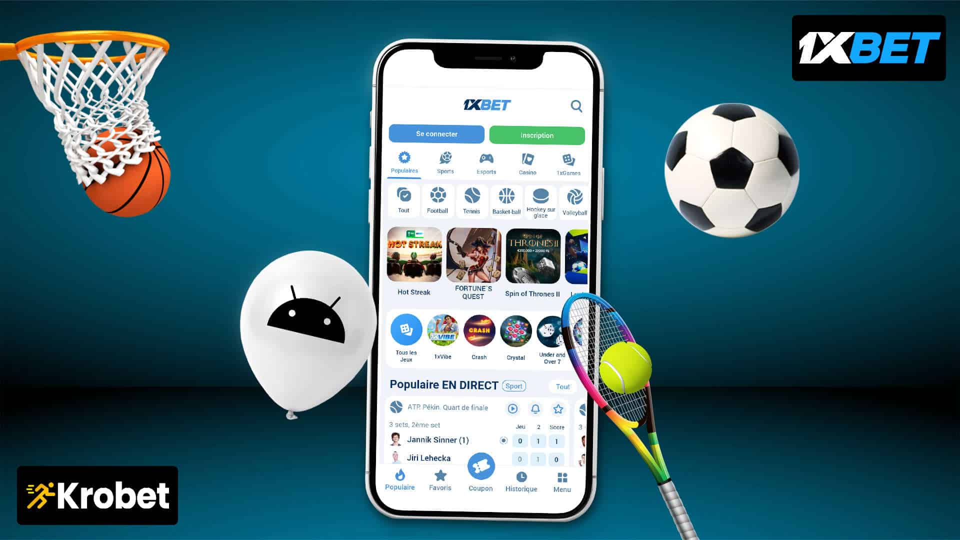 1xbet mobile : L’application mobile de paris sportifs sur Android et iPhone 