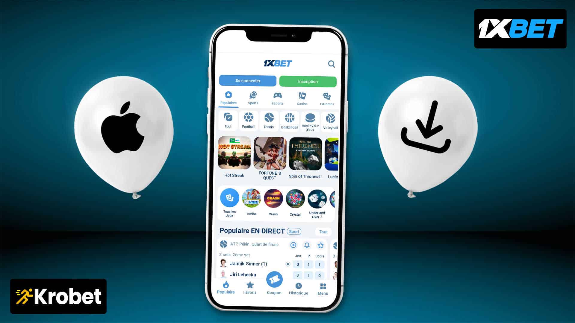 Comment télécharger l’application 1xbet APP sur iPhone