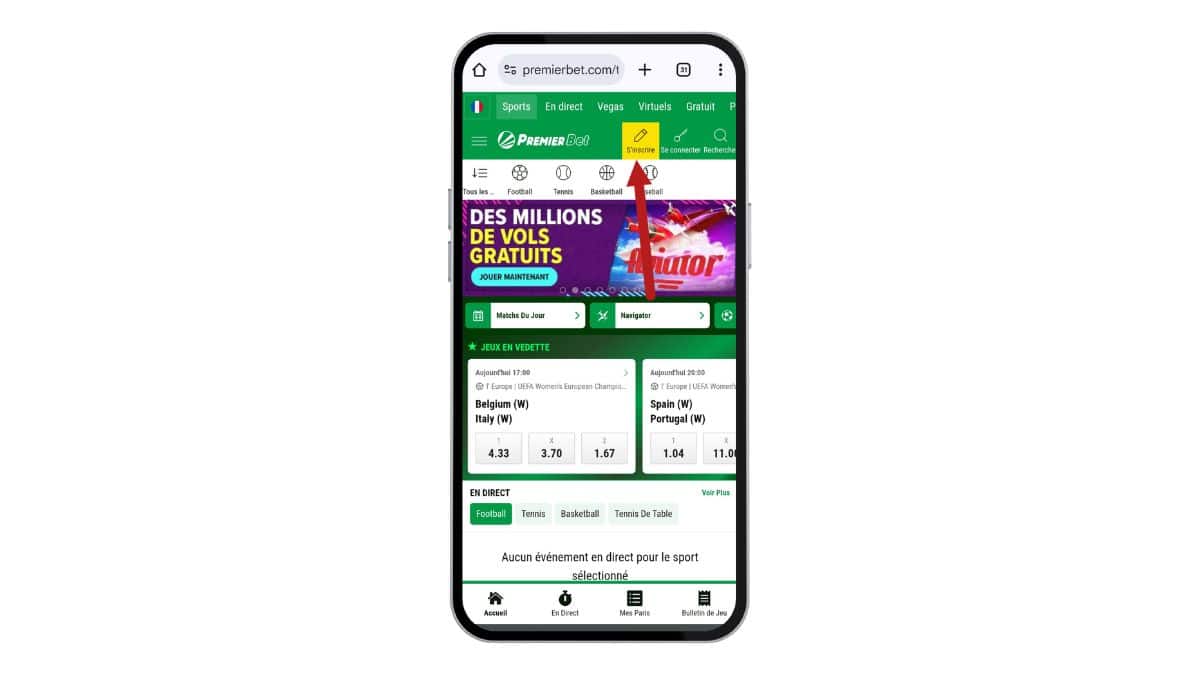 Comment activer le Bonus Premier Bet 2025