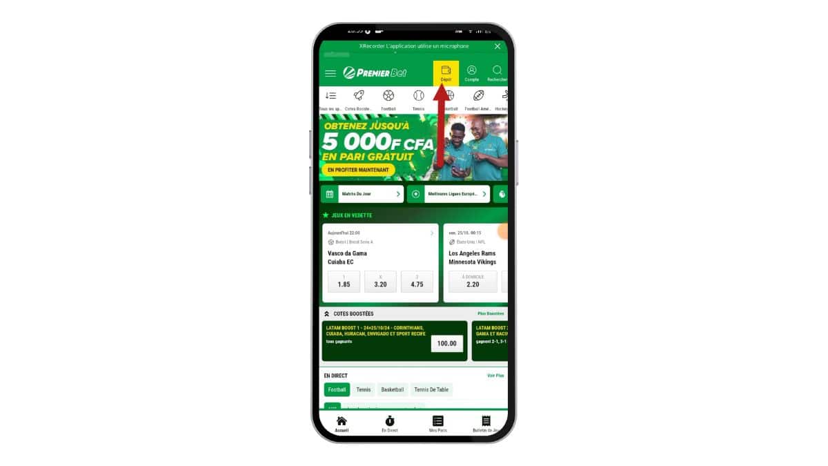 Comment activer le Bonus Premier Bet 2025