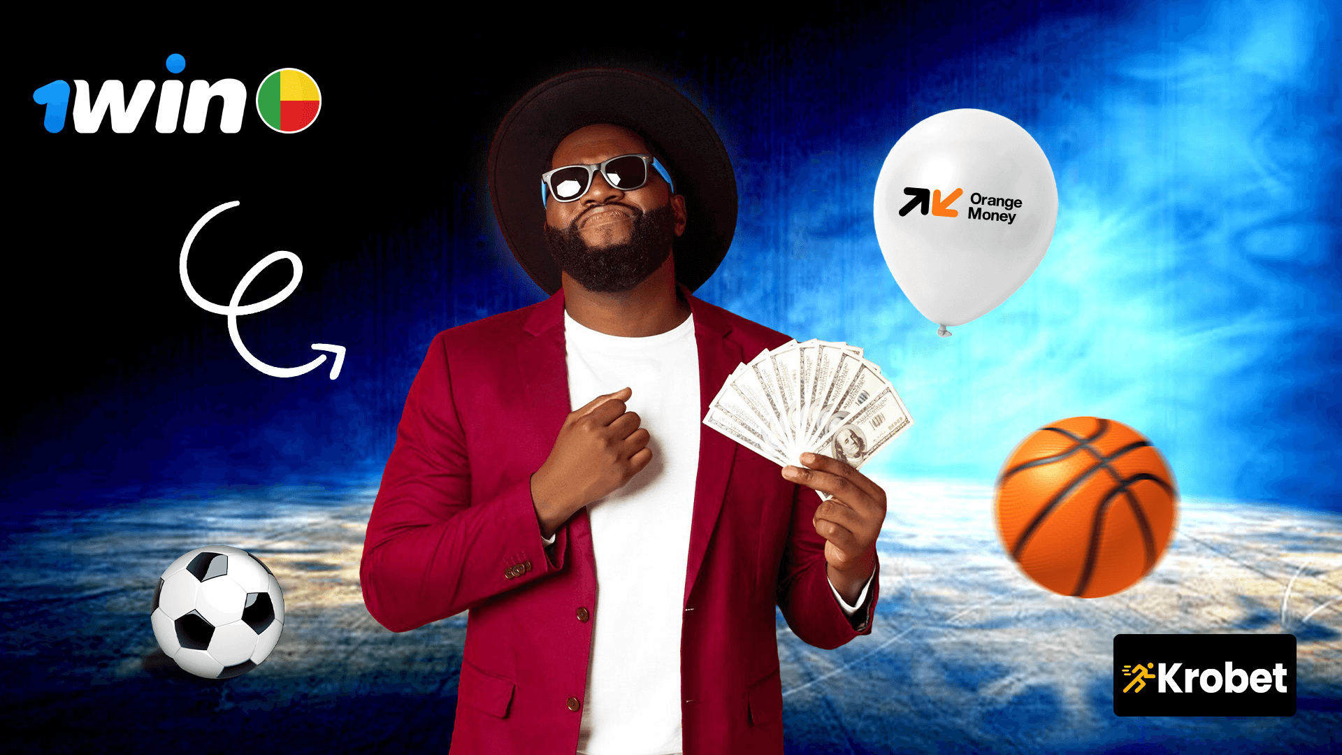 1win (Bénin) : comment retirer de l’argent avec Orange Money